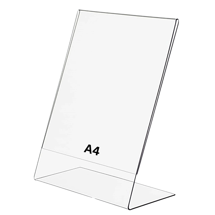 A4 Acrylic Portrait Stand