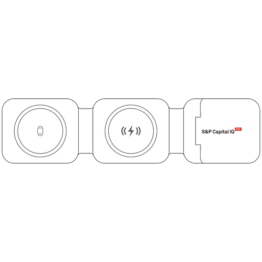 Multifunction Wireless Charger with Cable Kit (CapIQ Logo)