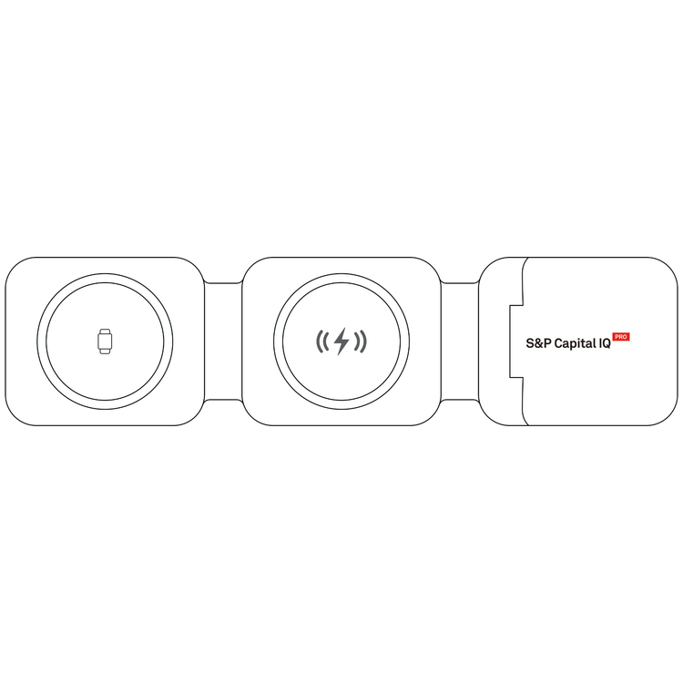 Multifunction Wireless Charger with Cable Kit (CapIQ Logo)
