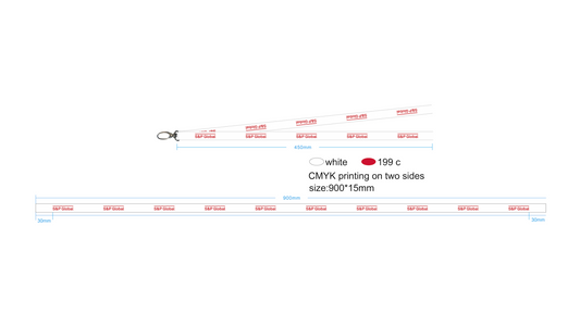 Lanyard - White (SPG Logo)