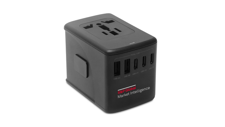 29W Travel Adaptor with 3 Type-C and 2 USB Port